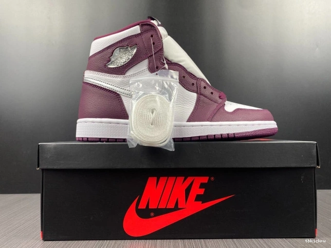 Cheap TBK OG 555088-611 Bordeaux 1 Jordan High Air 0715
